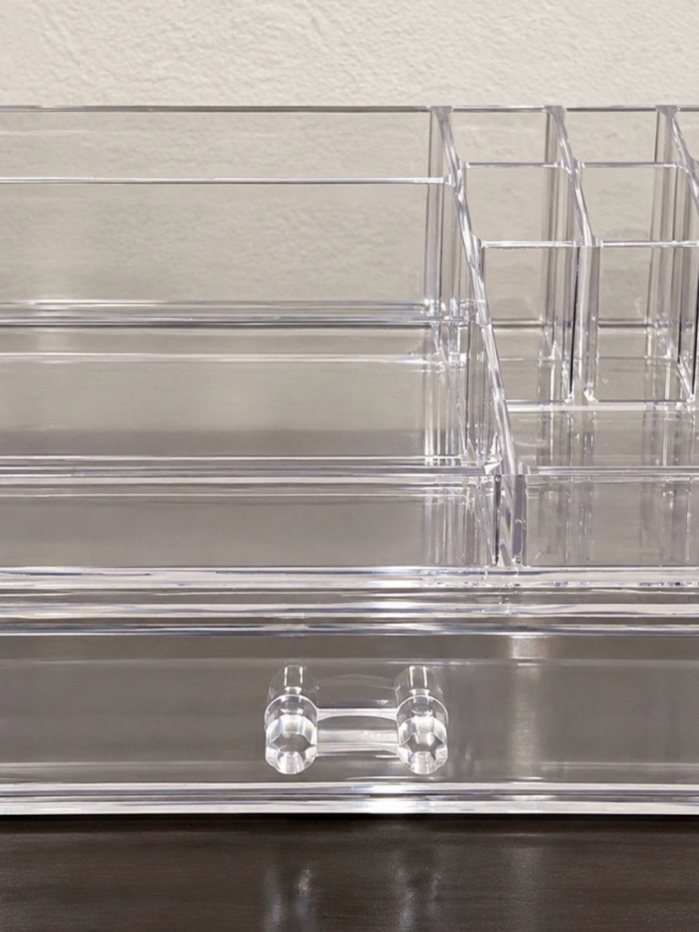 Clear Acrylic Cosmetic Organizer Drawer - Transparent Storage